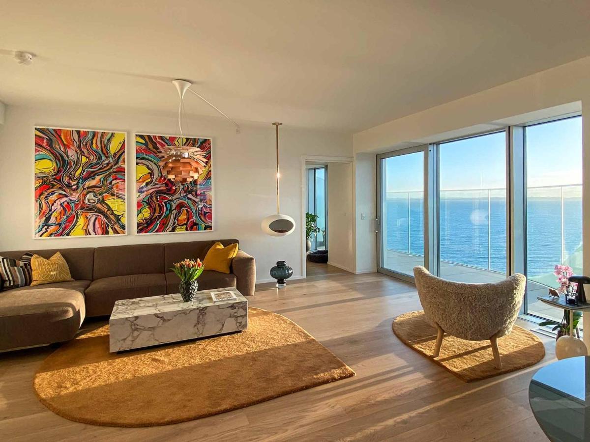 Amazing Sea View Apartment Arhus Ngoại thất bức ảnh